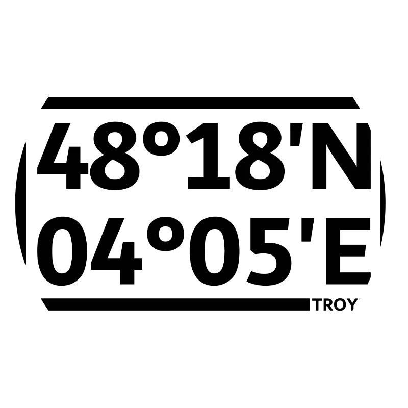 Troyes coordinates
