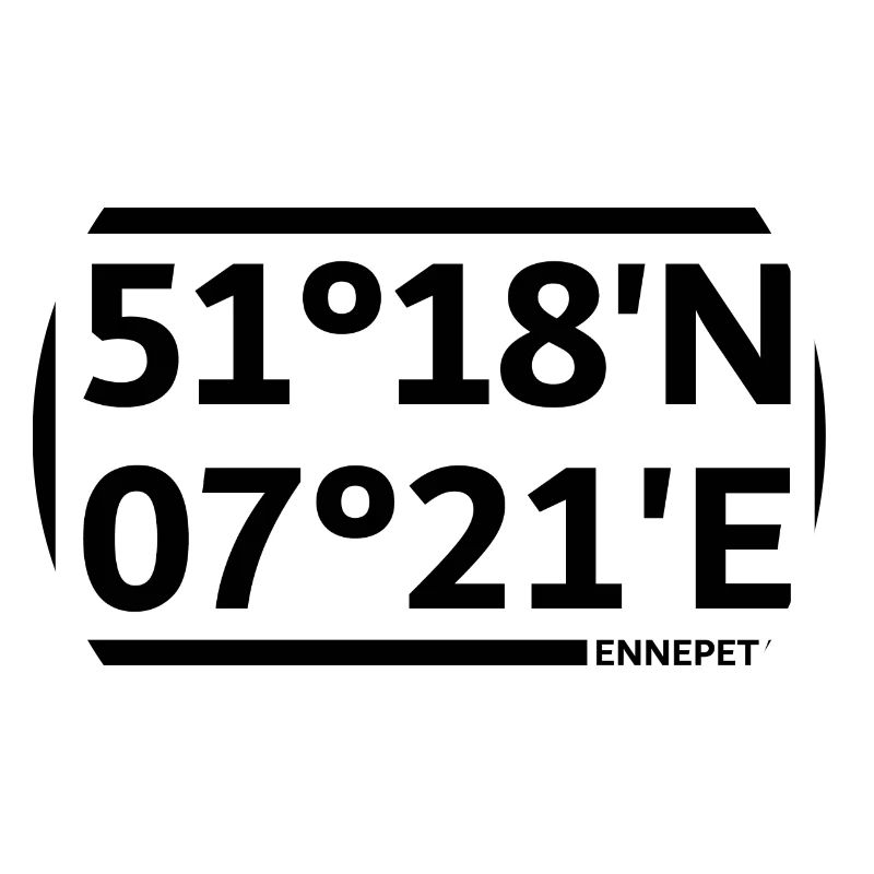Ennepetal coordinates
