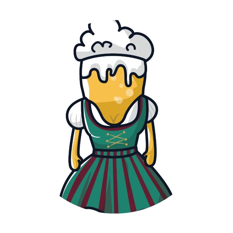 Øl dirndl øl telt