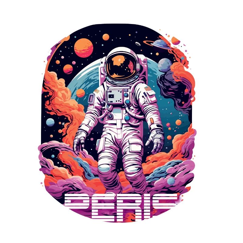 PERIS - Beau prénom de garçon avec astronaute cool