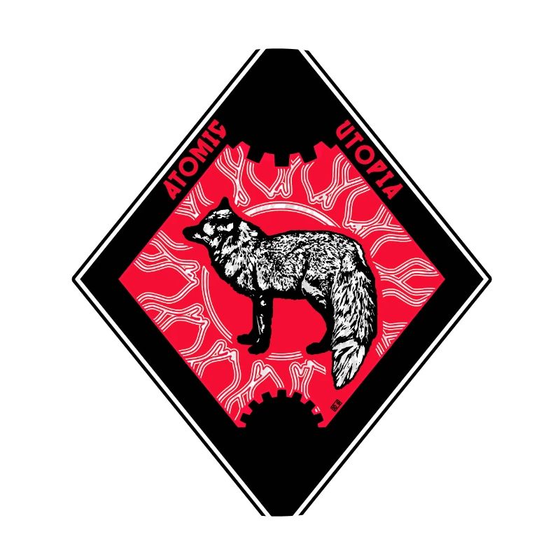 Atomic Utopia - Silver Fox Rhombus