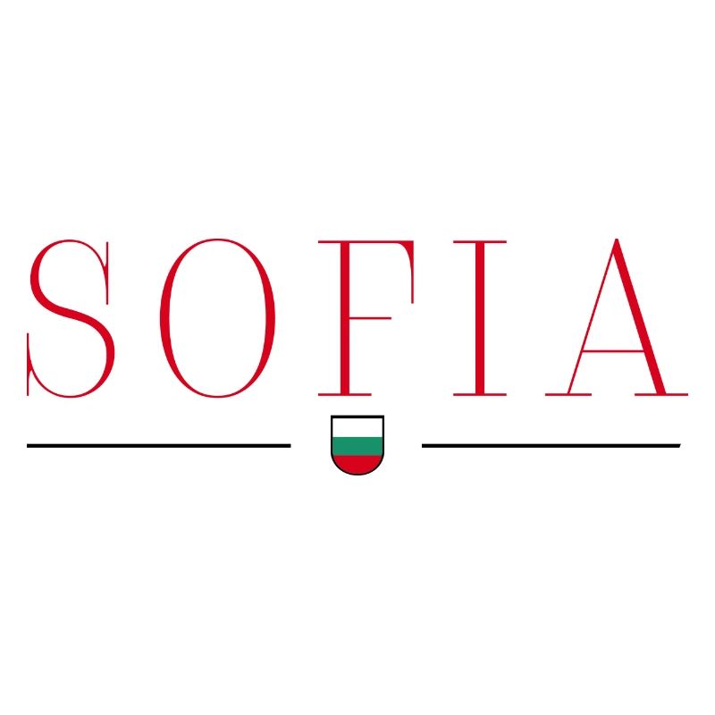 Sofia, Bulgaria Style Design T-Shirt