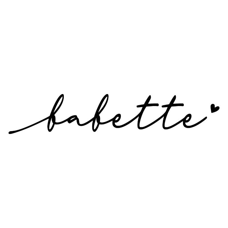 Nom cursif de Babette