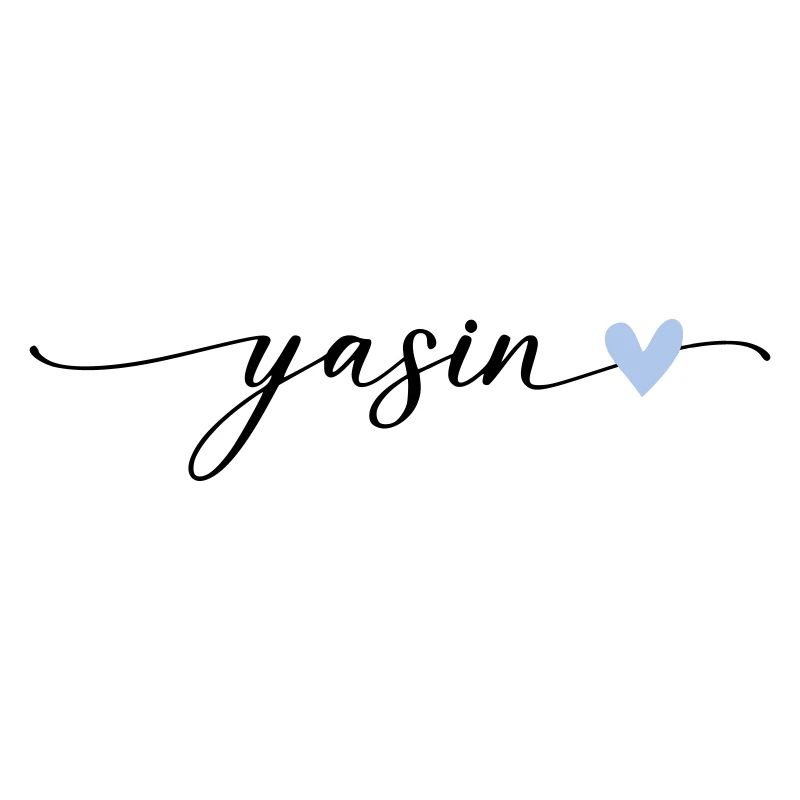 Yasin Name Calligraphy Font