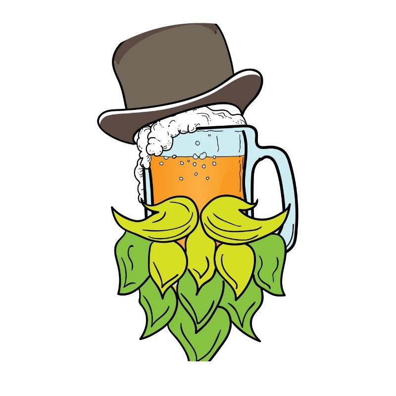 Ein Bier mit Bart