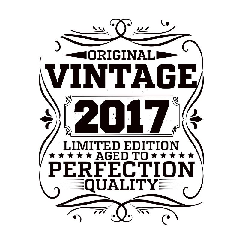 Vintage 2017 Édition Limitée Originale