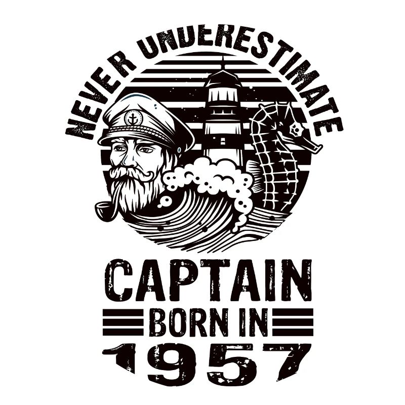Never Underestimate Captain né en 1957