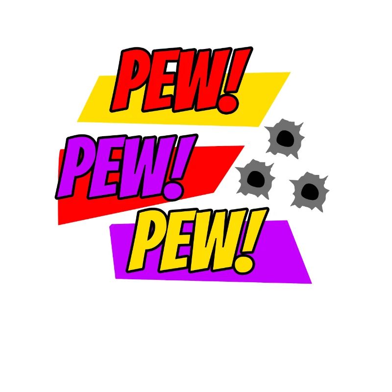 Comic PEW PEW Comic Style