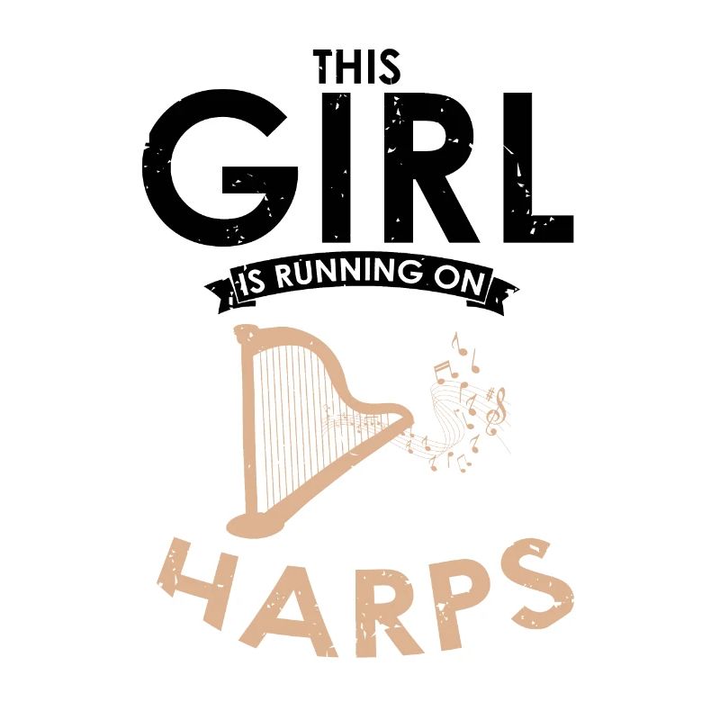 Conception de harpe pour harpiste et joueur de harpe