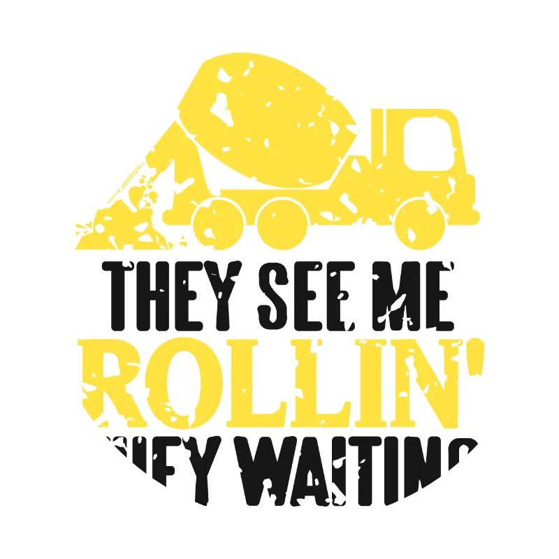 Conception de bétonneur pour ouvrier du bâtiment et chantier de construction