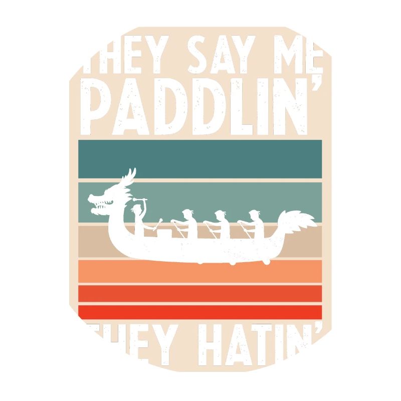 Drachenboot Trainer und Drachenboot