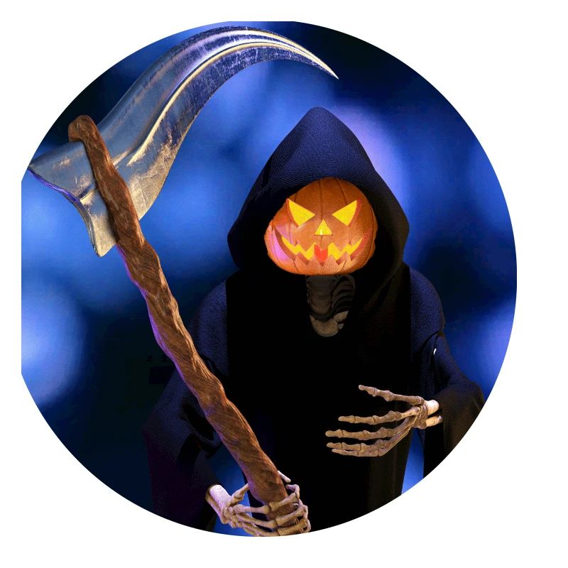 The Grim Reaper for Halloween