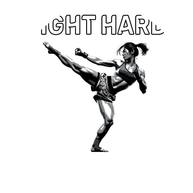 Muay Thai Mädchen