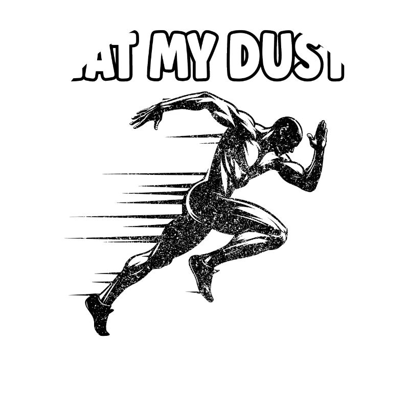 Bahnläufer Sprinter Sprint 100m Sprinter