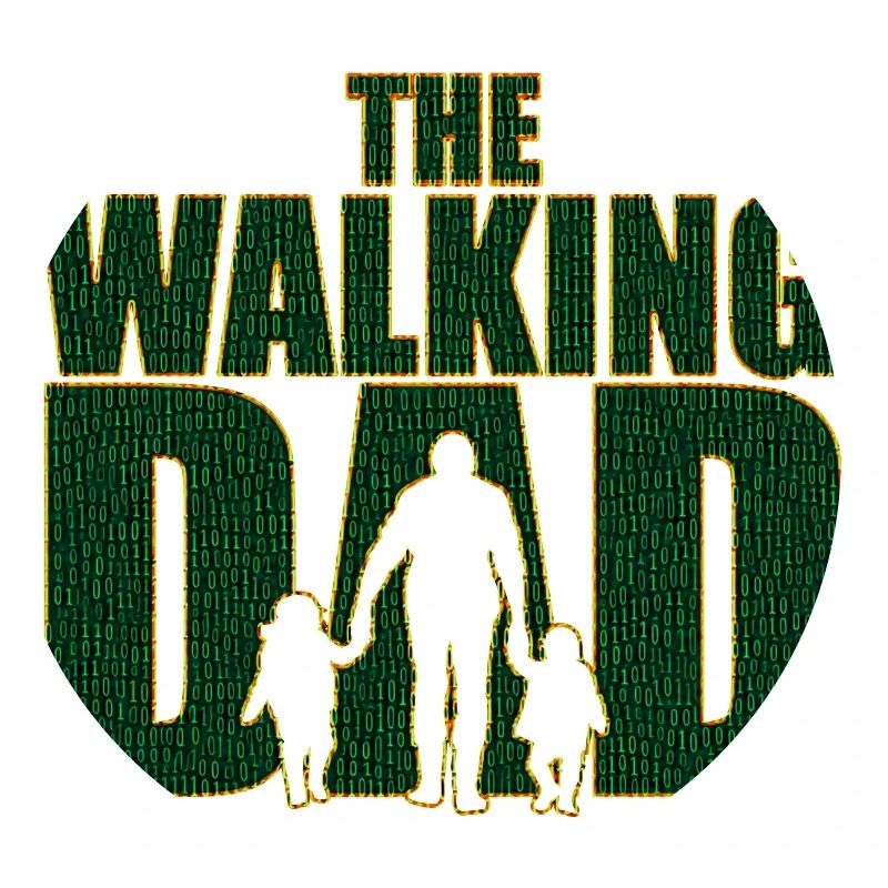 The walking Dad Father Code Father's Day Gift