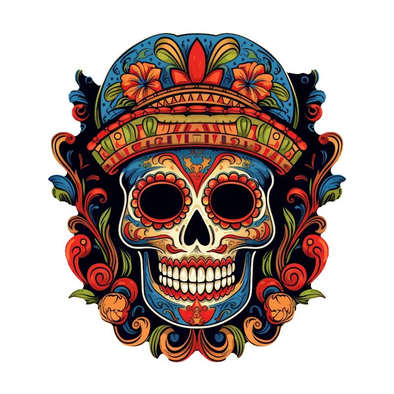 Cinco de Mayo Skull