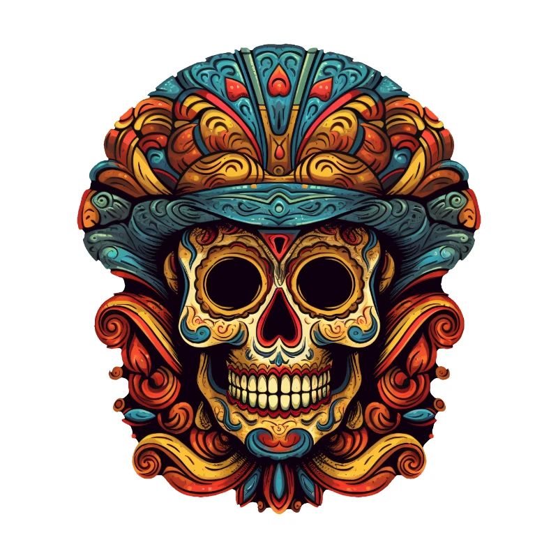 Cinco de Mayo Skull