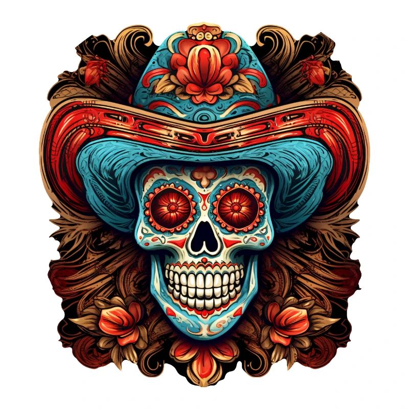 Cinco de Mayo Skull
