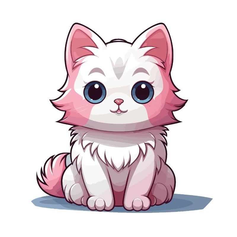 Chat - Style Kawaii