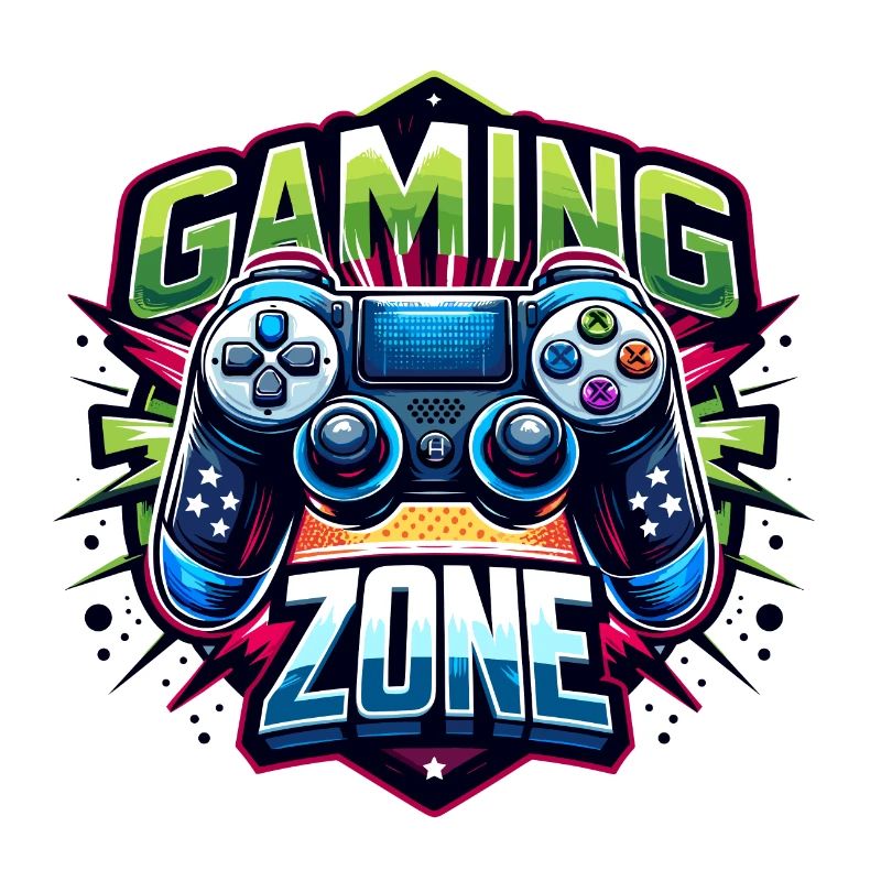 Gaming Zone - Controller Illustration