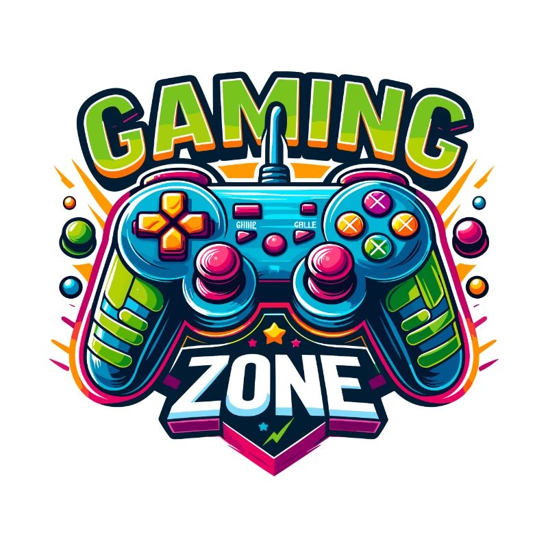 Gaming Zone - Controller Illustration