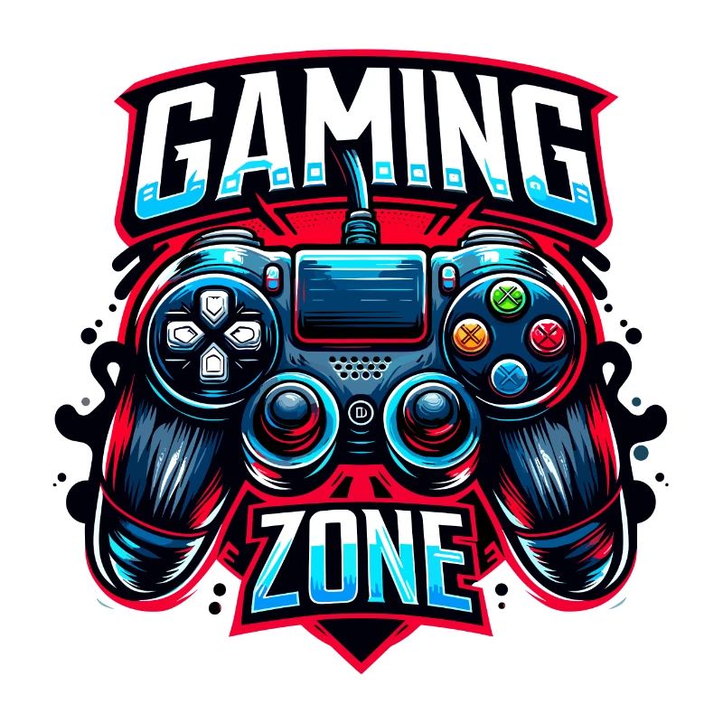 Gaming Zone - Controller Illustration