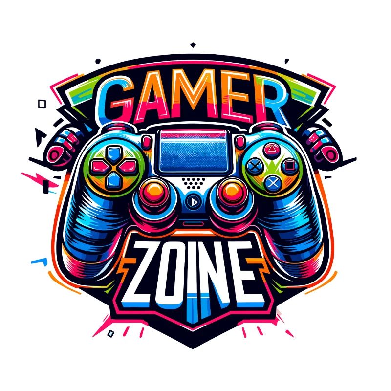 Gamer Zone - Controller Illustration