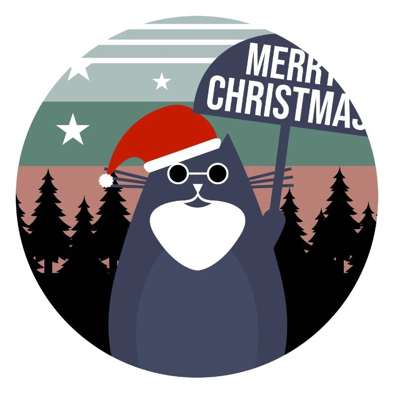Idée cadeau de Noël chat