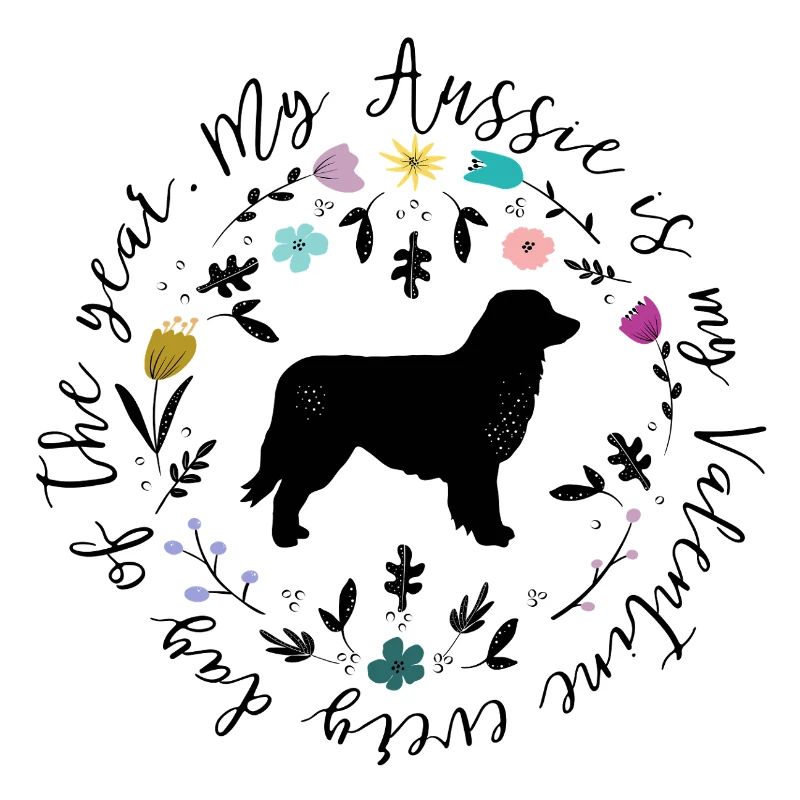 Mon Aussie est mon Valentin tous les jours de l’année