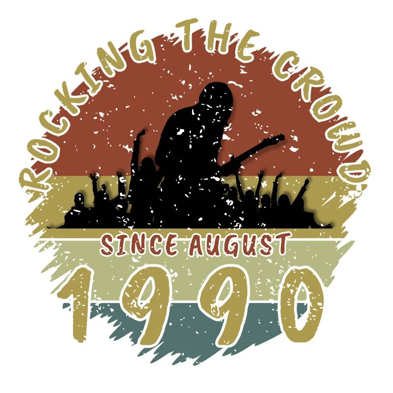 35. Geburtstag Rocking the crowd GIT 08/1990