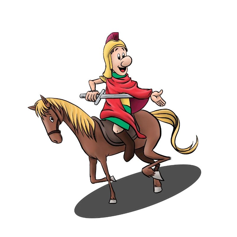 Saint Martin à cheval