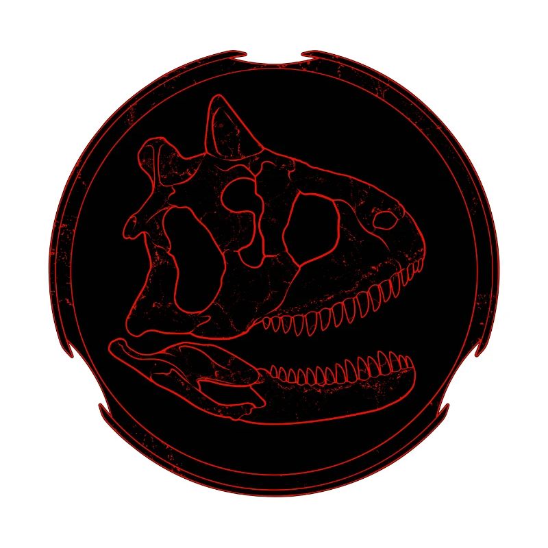 Carnotaurus fossil skull
