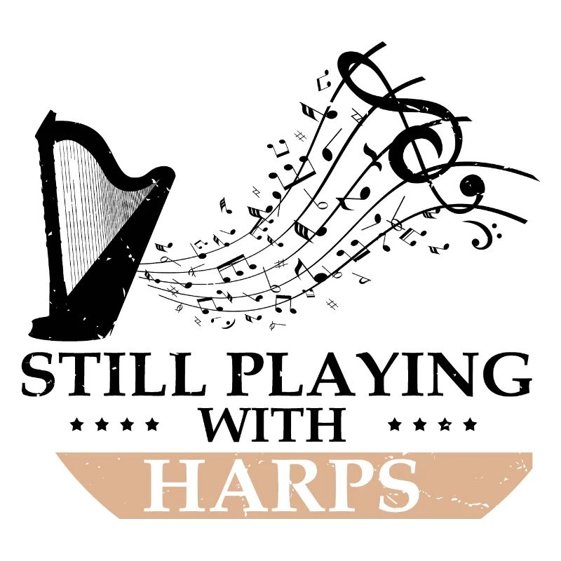 Conception de harpe pour harpiste et joueur de harpe