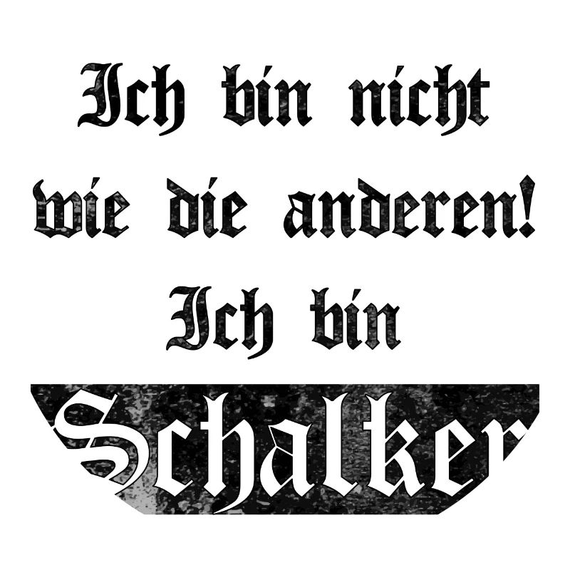 Ich bin Schalker Gelsenkirchen Geschenkidee