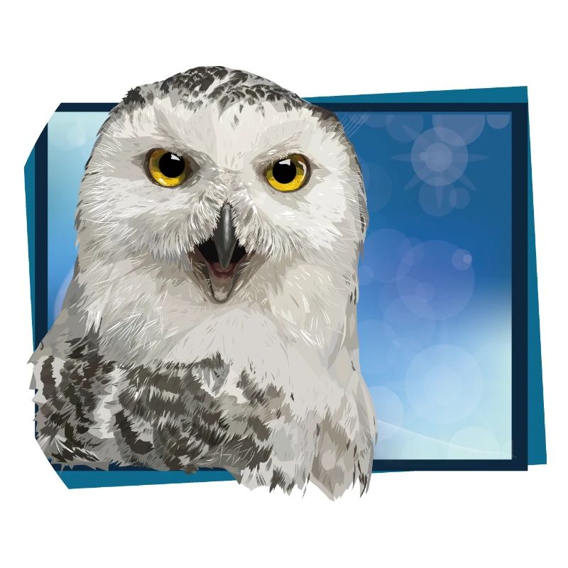 Snowy owl