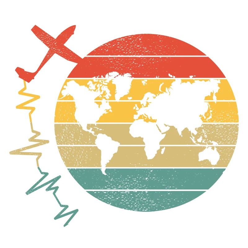 Glider Glider World Map Heartbeat