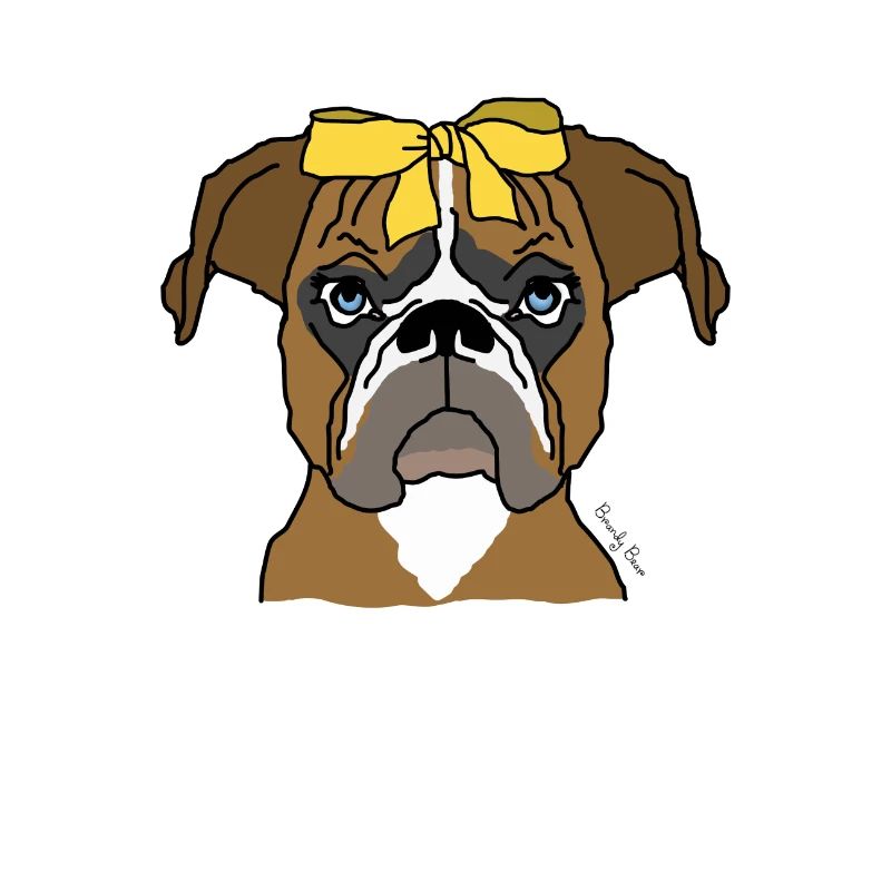 Hund mit einem Bogen