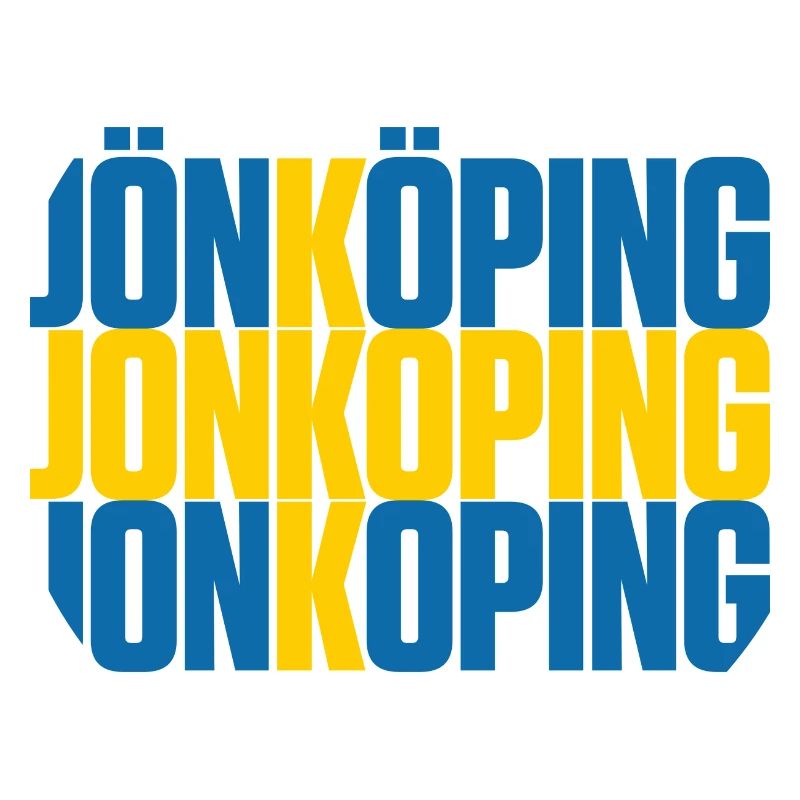 Jönköping Suède Drapeau