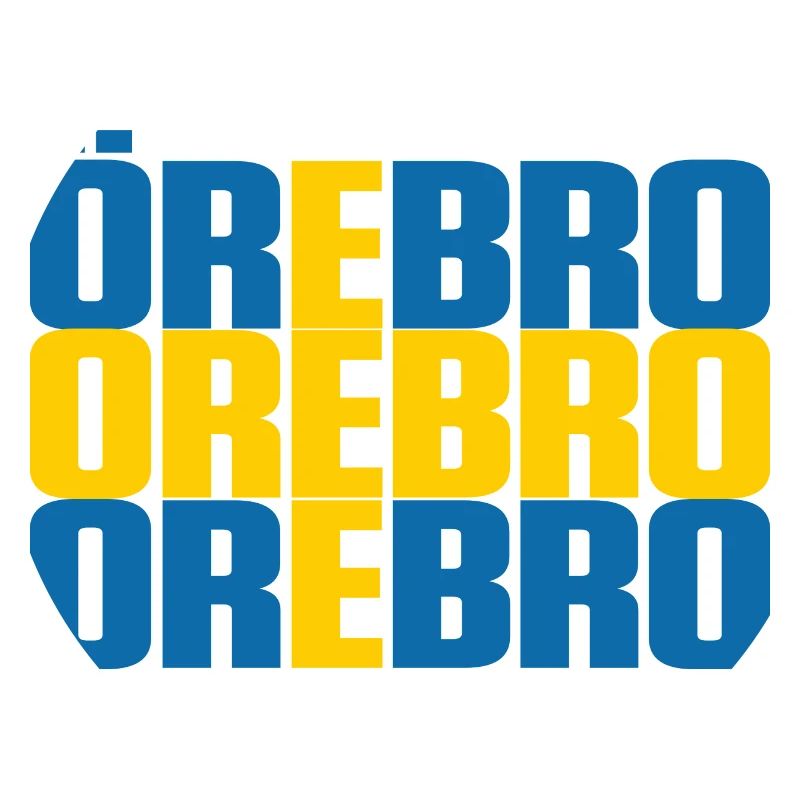 Örebro Suède Drapeau