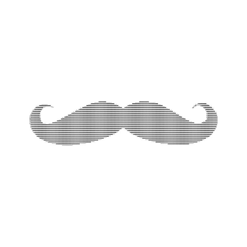 Moustache ASCII
