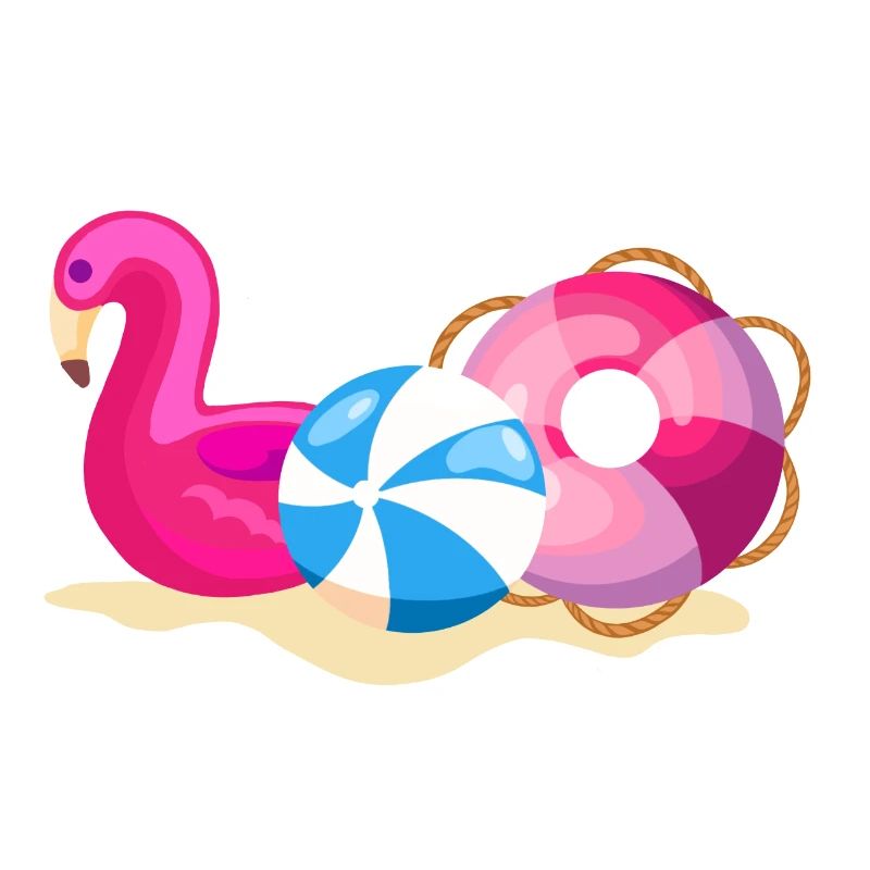 Bathgadges in pink