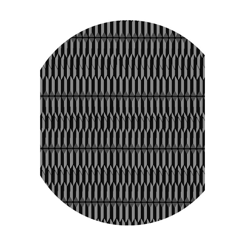 Muster Pattern in Schwarz/Grau