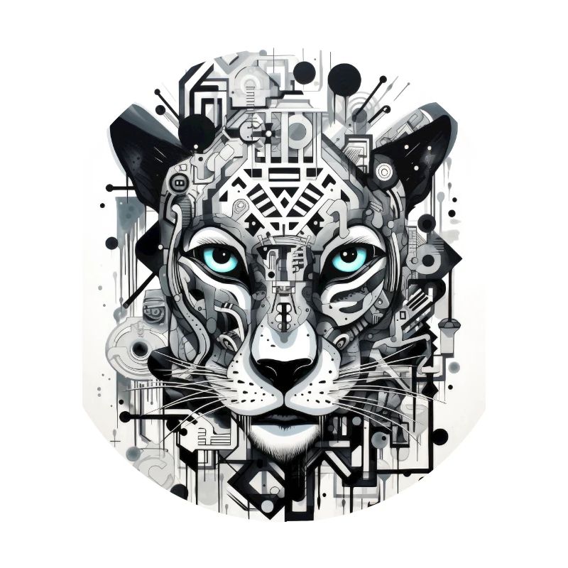 [MB] Geometrischer Tigerroboter