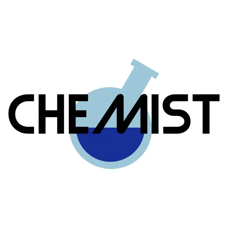 Chemist (geneigter Rundkolben mit Flüssigkeit)