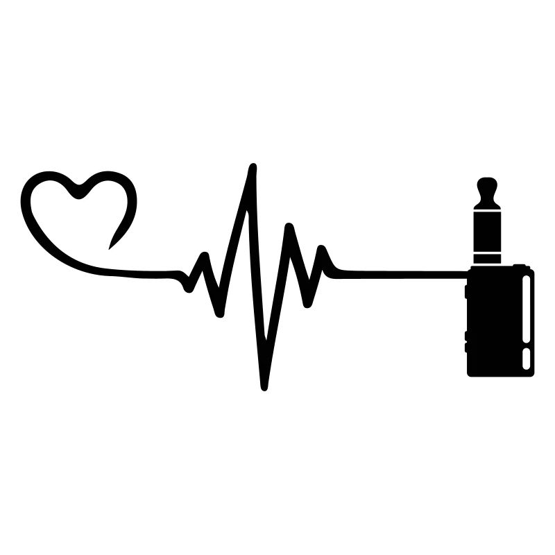 E-Cigarette Pulse Heart Love