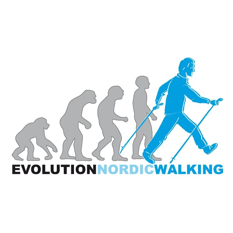 Evolution, nordicwalking, walking, hiking