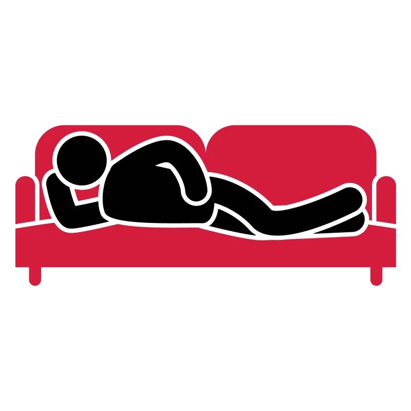 Couch Sleeping Sofa Tired Icon