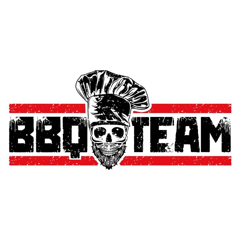 grill bbq team skull