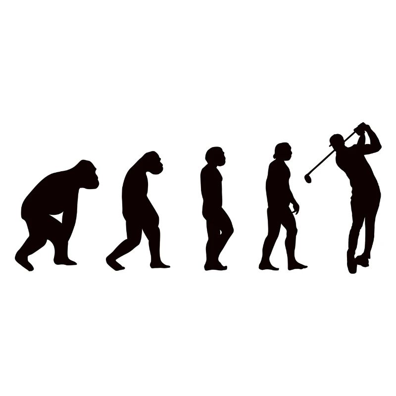 Golfschläger Golfer Sport Golf Evolution Golfball