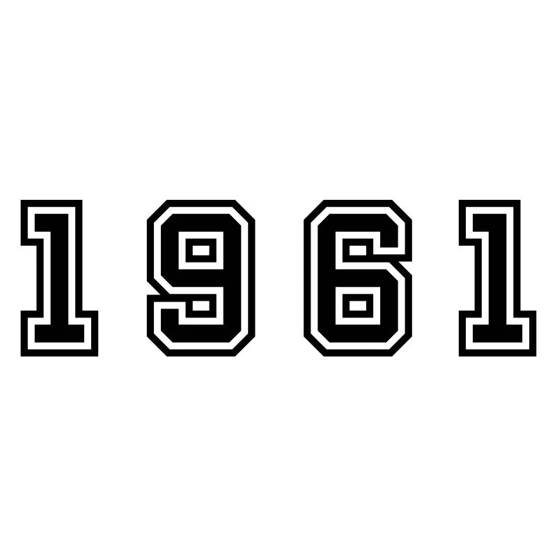 1961 numéro d'année